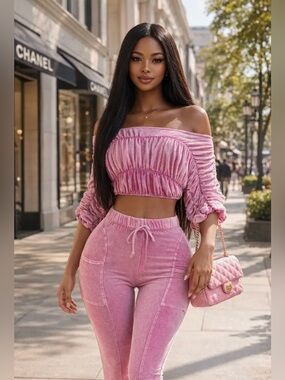 The Pink Paradise Baddie Set